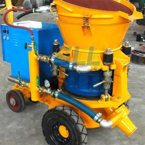 Wholesale 3m3 Per Hour Refractories Cement Spray Machine , 4KW Small Concrete Pump from china suppliers