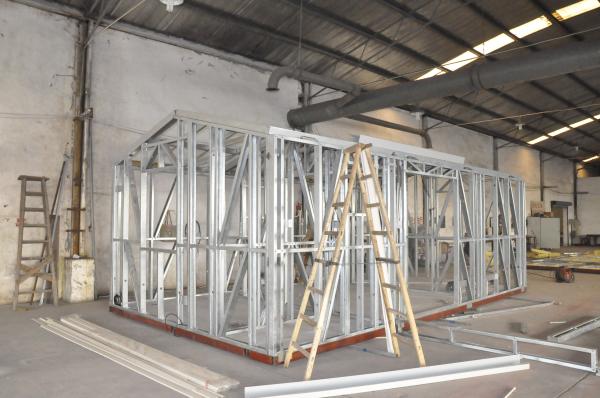 Prefabricated House , Light Steel Modular Villa , Portal Frame Buildings