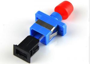 Wholesale FC - SC Fiber Optic Adapter Single Mode Blue Color For Local Area Network from china suppliers