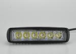 Rectangular Off Road LED Pods Housing Material 6063 Aluminum Alloy