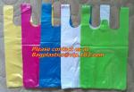 100 Compostable Biodegradable Shopping Bags - T-Shirt Style Carry Bags for Trash