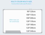 Large Framed Notice Board Different Aluminum Colors Customized Service