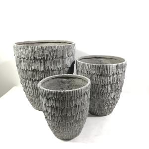 Wholesale Frost Resistant GRC Planter Pots Waterproof Fireproof Flower Planters Pots For Indoor And Outdoor from china suppliers