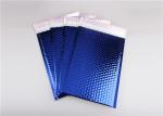 Water Resistant Metallic Bubble Mailers Blue Padded Envelopes 8.5"X14.5" #3