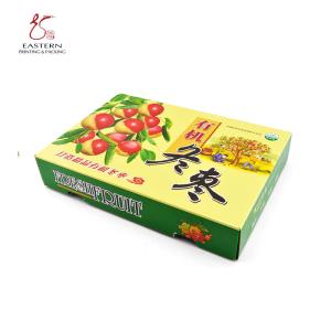 Wholesale Fruit Packaging CMYK 4C Printing Corrugated Mailer Boxes With Lid 400mm Length from china suppliers