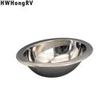 HWhongRV Campervan Public Mobile Toilet Stainless Steel oval Hand Wash campervan