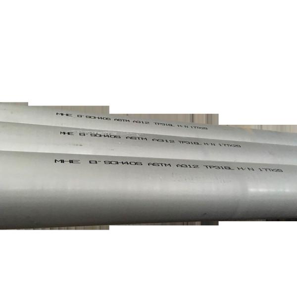 Corrosion Resistance Pipes Stainless Steel UNS S20910 (XM-19) 1-1/2'' Sch10s