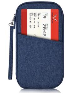 Wholesale Customized Travel Document Organiser Wallet With 210D Polyester Lining from china suppliers