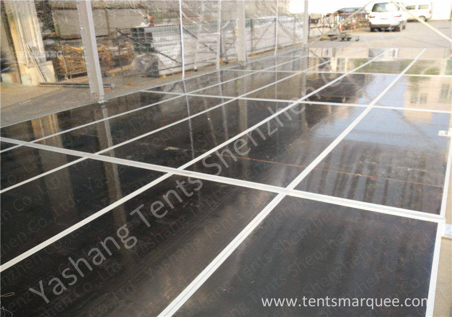 Outdoor Wine Parties / Wedding Decoration Tent 15m With Wood Floor