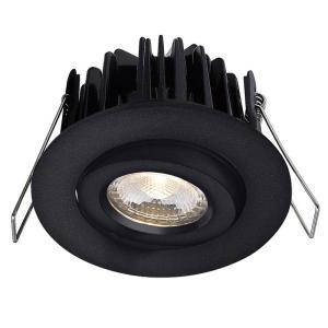Wholesale Black Color 8W Trim Changeable Fire Rated Downlight from china suppliers