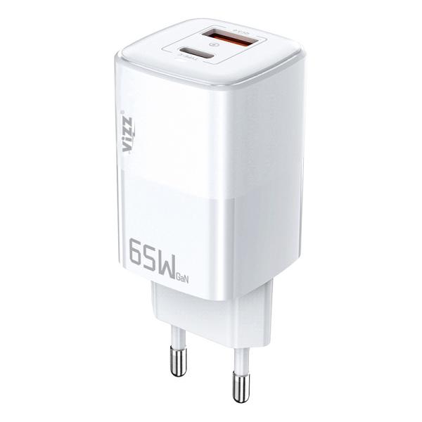 Universal 65W GaN PD Wall Charger Mini PD QC Fast Charging EU Plus Gallium