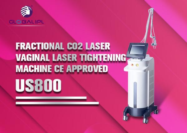 Co2 Laser Scar Removal Machine / Fractional Laser Equipment Painless Reliable