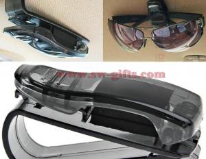 Wholesale Car Sun Visor Glasses Sunglasses Ticket Receipt Card Clip Storage Holder Storage Shelf Car Organizer Accessories Platic from china suppliers