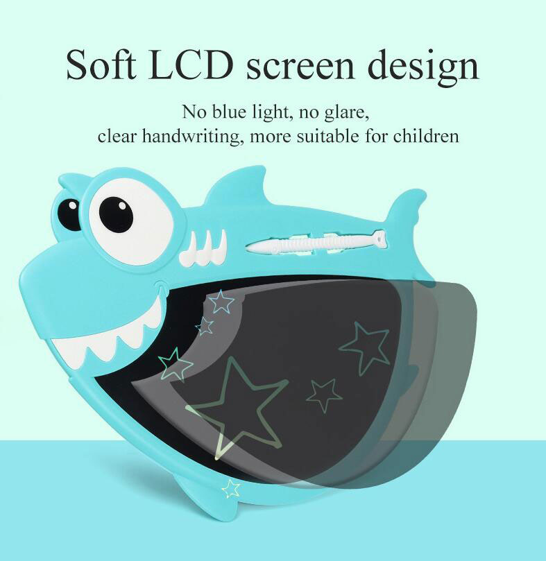 Age Range 2 to 4 Years Educational and Reusable LCD Writing Tablet for Preschoolers