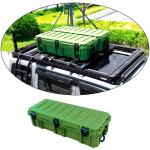 110L 116QT Stainless Steel Heavy Duty Roof Box Storage Tool Box with Expansion