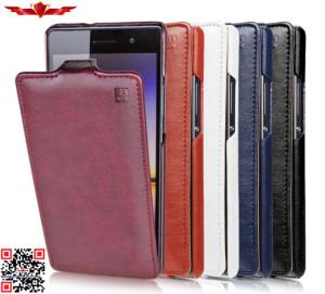 Wholesale New Arrival Ultra Slim High Quality PU Flip Leather Cover Case For Huawei Ascend P7 from china suppliers