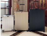 Hot Sale All Aluminum Magnesium Alloy Vintage Travel Luggage Unisex Carry TSA