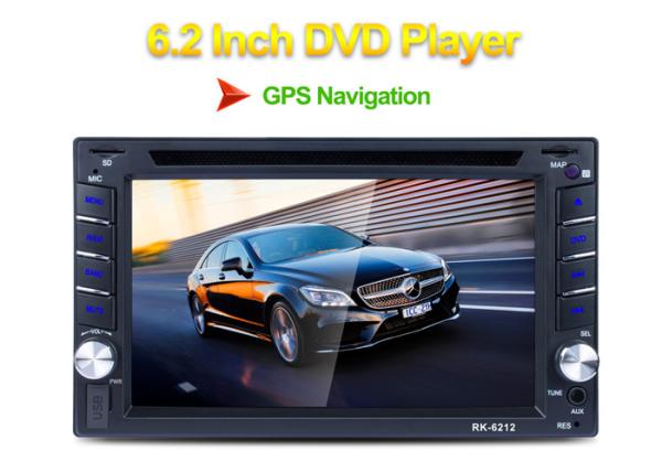 Front USB 2.0 Double Din Car DVD Player Double Din Dvd Head Unit IR Remote