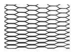 Heavy Duty Pedal 0.5mm Wire Metal Decorative Mesh Ship Diamond