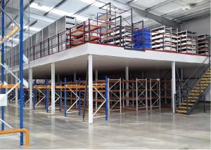 Wholesale ISO14001 Cold Rolled Steel RMI Shelf Pallet Rack Supported Mezzanine from china suppliers