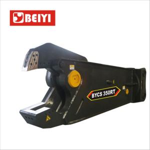 Wholesale Chinese brand BEIYI BY-CS250RT Hydraulic scrap metal shears for excavator used/scrap sheet cutting scrap from china suppliers