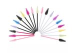 50pcs/Bag Plastic Eyelash Extension Teardrops Brush Disposable Teardrops Brush
