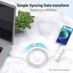 3A USB C To Lightning Cable , 3FT IPhone 12 Fast Charger Cable 20w