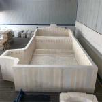 Electrocast Fused Cast AZS Refractory Kiln Fire Bricks for Glass Furnace at