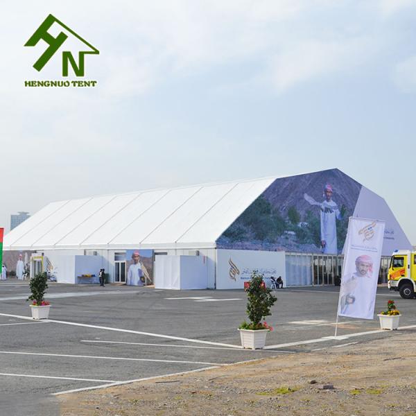 Aluminum Alloy Polygonal Tent Customized Size Outdoor Trade Show Commercial