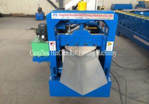 Wholesale 7.5Kw Ridge Cap Roll Forming Machine 0.3mm - 0.7mm for Steel Prefab House from china suppliers