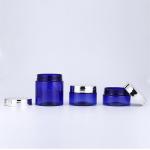 50 60 120ml Glass Cream Jars , Beauty Cream Jars Cosmetic Packaging With Screw