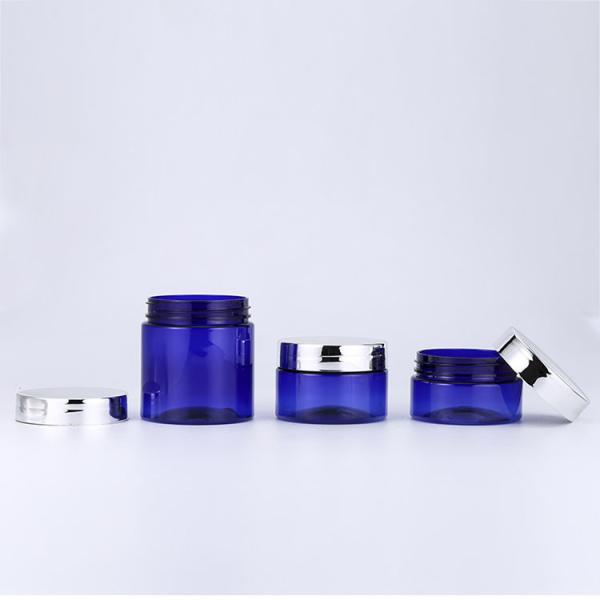 50 60 120ml Glass Cream Jars , Beauty Cream Jars Cosmetic Packaging With Screw