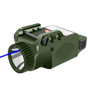 Wholesale Reliable Tactical Blue Laser Sight Handgun 500 Lumen Flashlight from china suppliers