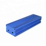ISO 9001 Colour Anodized Aluminum Heat Sink Parts CNC Machining
