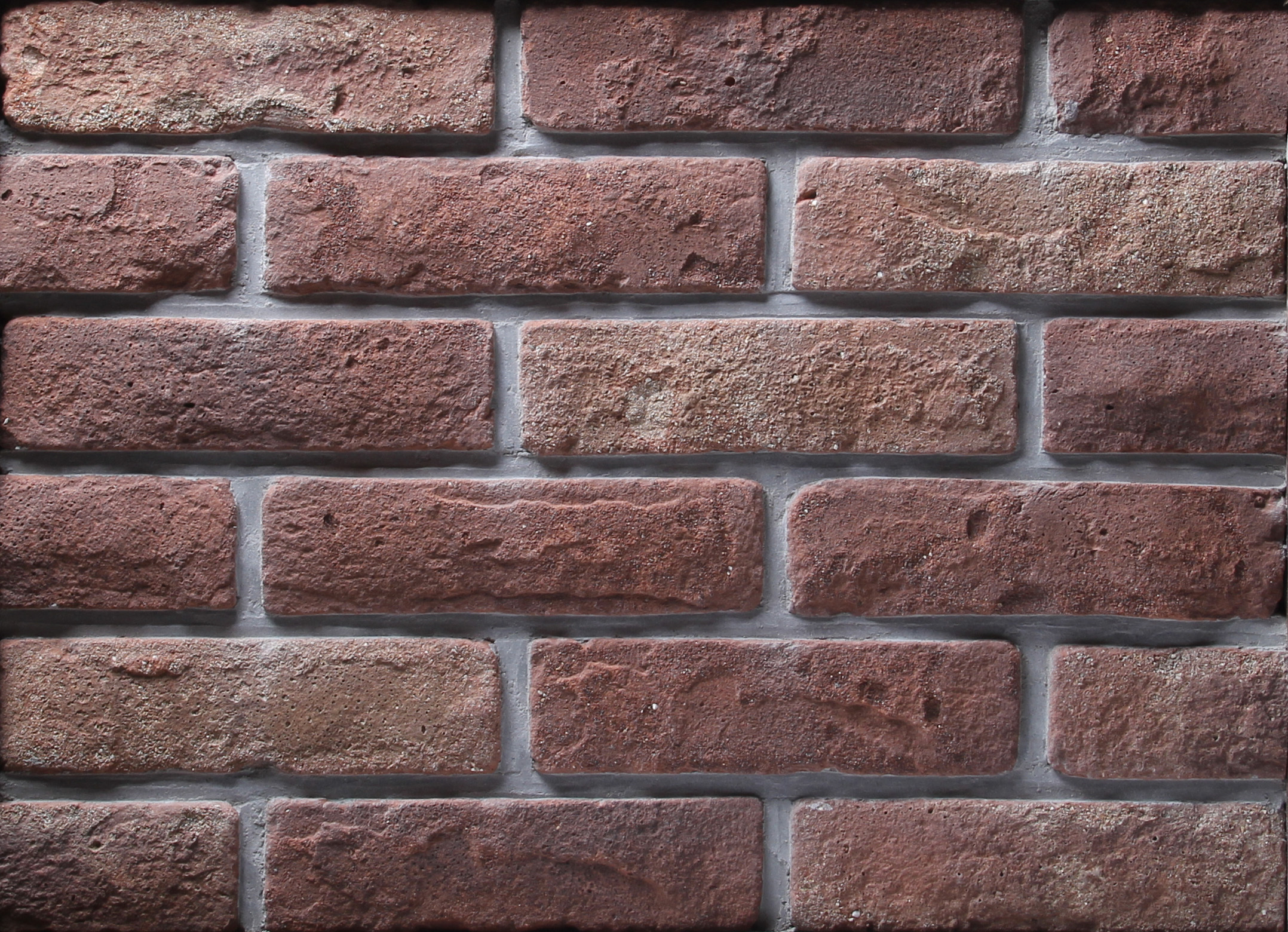 12mm Thickness Thin Brick Veneer For Wall Cladding With Special Antique Texture