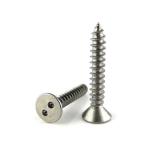 Stainless Steel Snake Eyes Self Tapping Anti-theft Screws for INCH Measurement