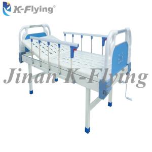 Wholesale Adjustable Single Crank Folding Manual Nursing Bed Hospital Patient from china suppliers