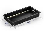 Waterproof Stainless Steel Shower Niche with Light Modern Design Style 12 x 36