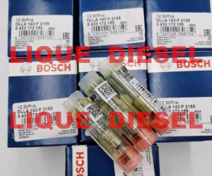 Wholesale BOSCH Common Rail NOZZLE 0433172155 , DLLA143P2155 , 0 433 172 155 , DLLA 143 P 2155 from china suppliers