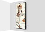 46" Samsung display 4k video wall AC 220v-250v 1.7 mm narrow bezel monitor 500