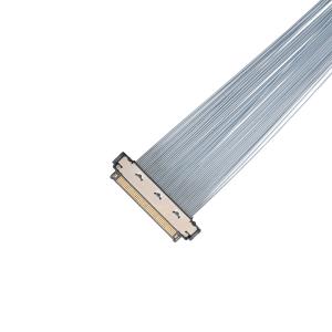 Wholesale KEL XSL20-48S Micro-Coax Cable, 0.25mm Pitch, 44AWG PFA, Dual UV Adhesive from china suppliers