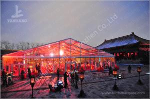 Wholesale 800 Seater Fabric Gala Dinner Outdoor Party Tents Clear Roof Marquee 25X50 M from china suppliers