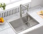 Rectangular 16 Gauge 30 Single Bowl Top Mount Kitchen Sink 70x50