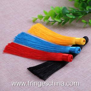 Wholesale Colorful classical wholesale chinese tassels trimming fringe for bookmark from china suppliers