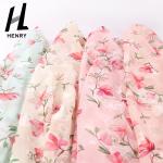 Apparel Woven Polyester Digital Printing Fabric Customized Color