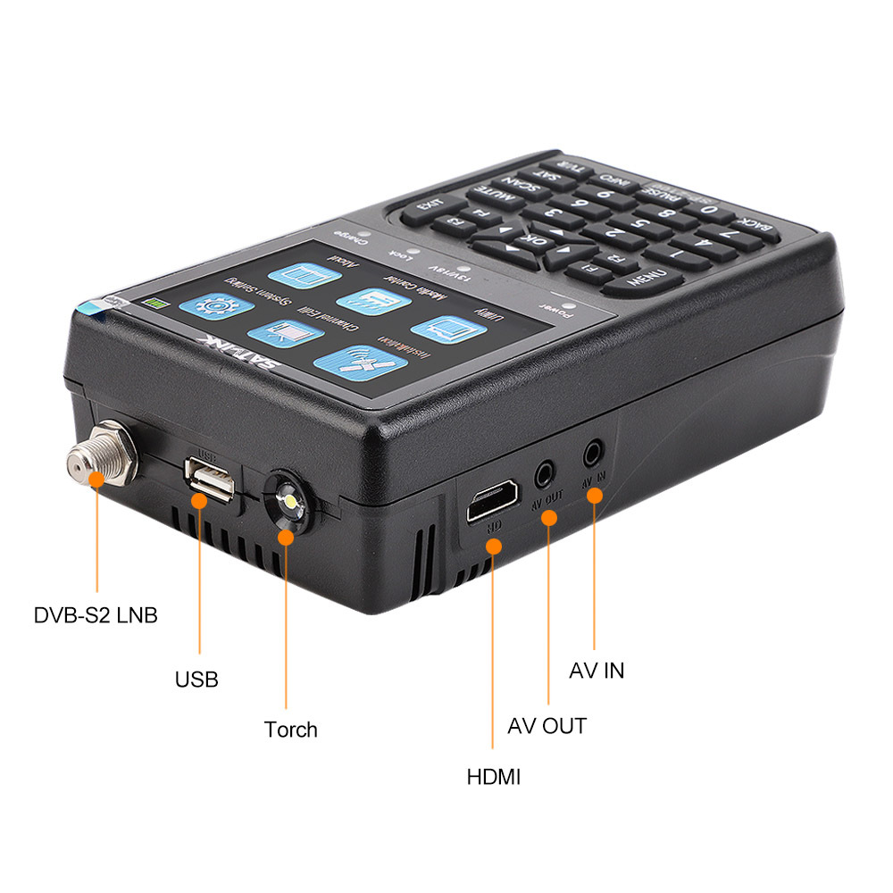 Signal Finder SATLINK SP-2100 DVB-S2 HD Satellite Meter with 950-2150 MHz LNB Input