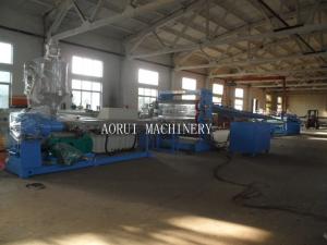 China PVC Plastic Sheet Extrusion Machine , PVC Free Foamed Sheet For Decoration Production Line on sale