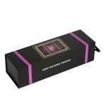 Wholesale Custom Luxury Black Paper Magnetic Folding Cardboard Wine Gift Box