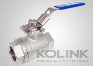 Wholesale 2-piece Ball Valve BSPT NPT 1000PSI Full Bore CF8 CF8M Stainless Steel from china suppliers