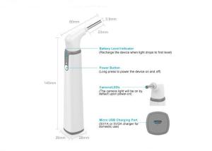 Wholesale Diameter Lense 3.9mm Wireless Video Otoscope 6 Brightness Adjustable Leds from china suppliers